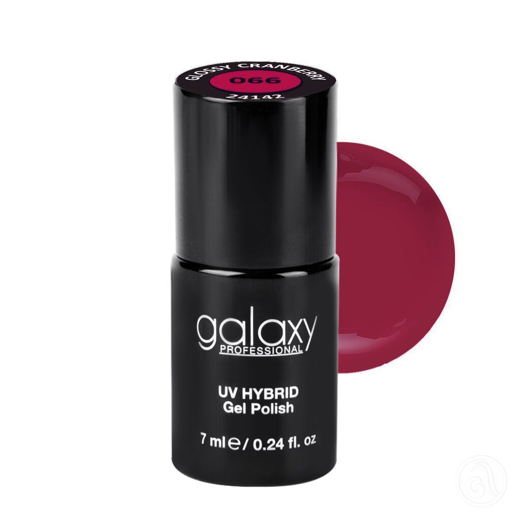 Galaxy Hybridni trajni lak, 7 ml, 066 Glossy Cranberry
