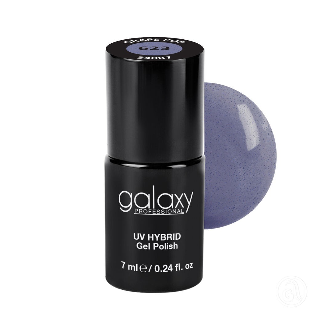 Galaxy Hybridni trajni lak, 7 ml, 623 Grape Pop