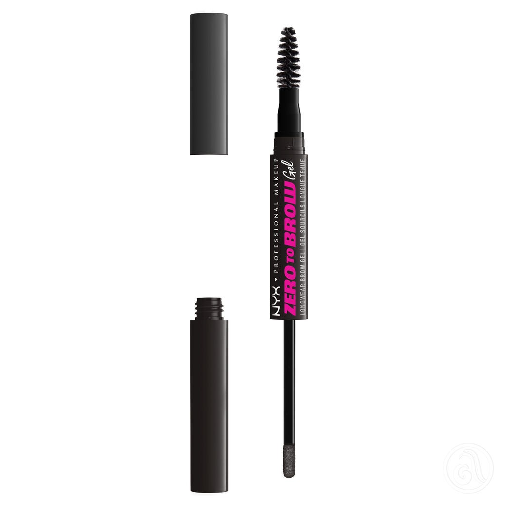 NYX Gel za obrve Zero To Brow, 2ml, ZTBG08 Black