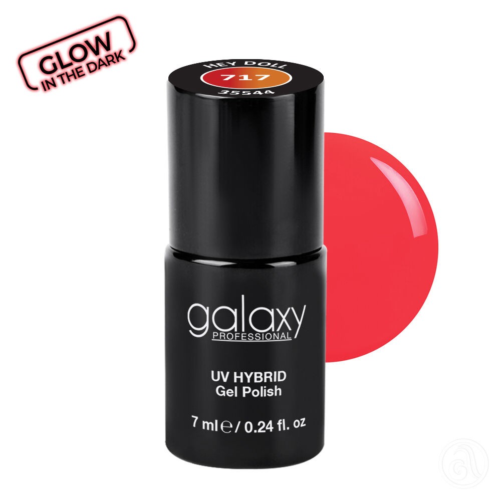 Galaxy Hybridni trajni lak, 7 ml, 717 Hey Doll