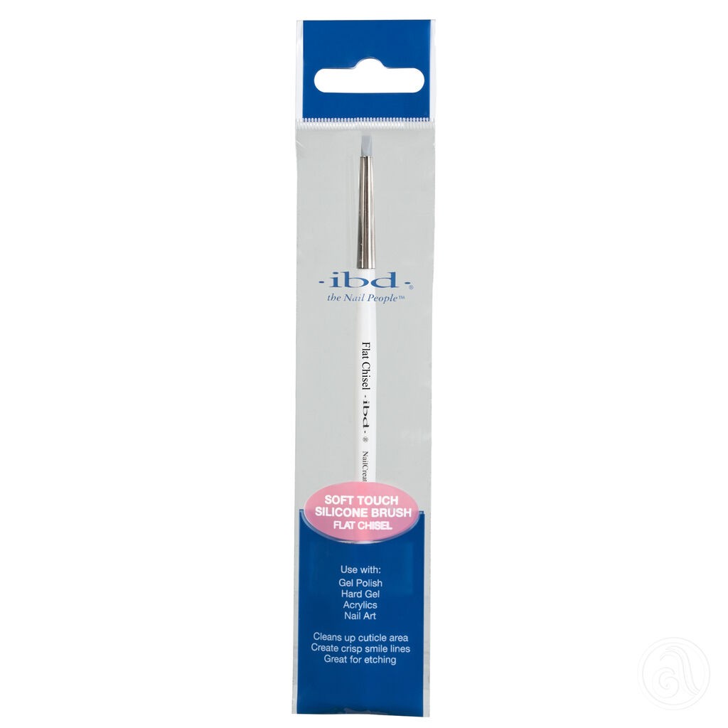 IBD Silikonska četkica za nokte, Pljosnata ravna