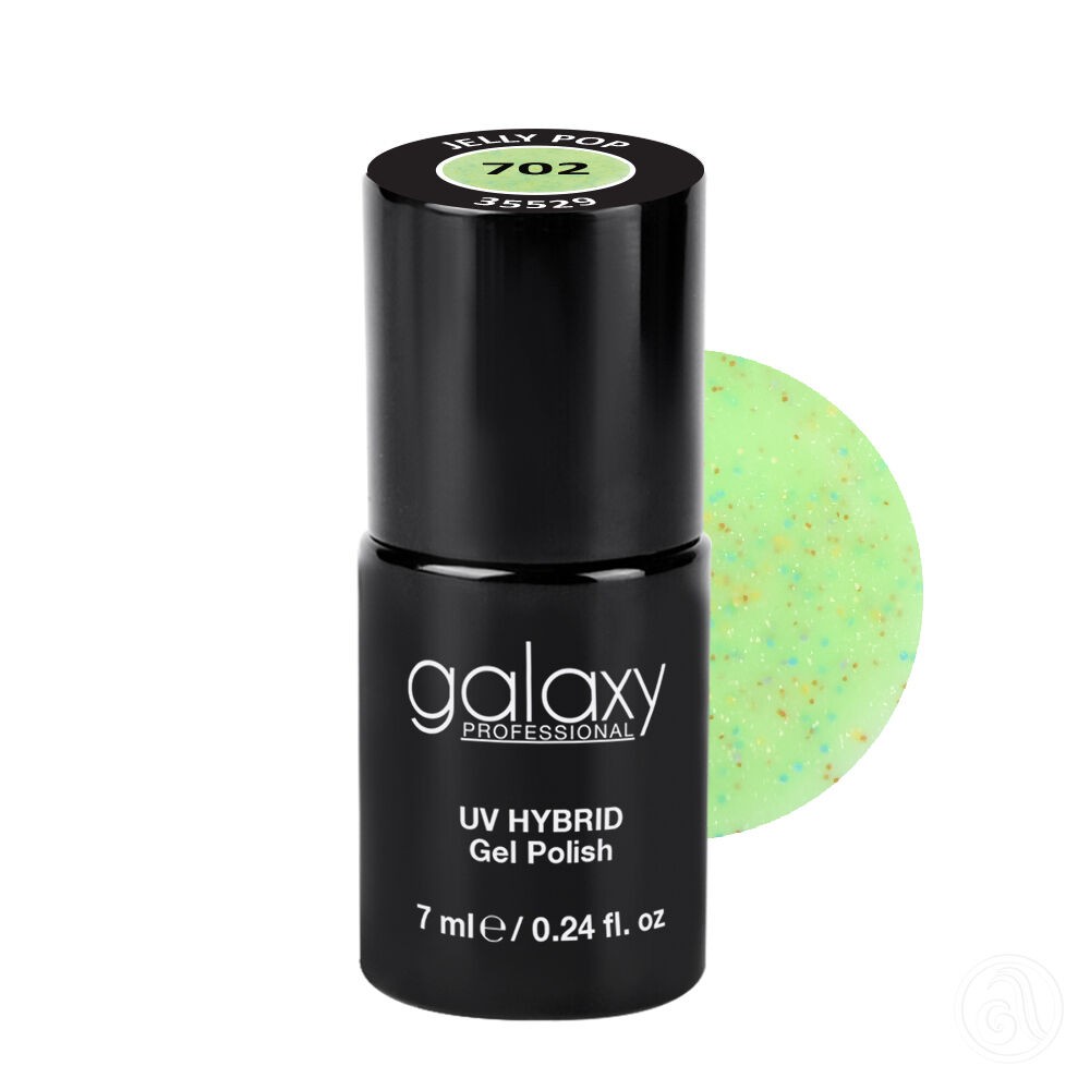 Galaxy Hybridni trajni lak, 7 ml, 702 Jelly Pop