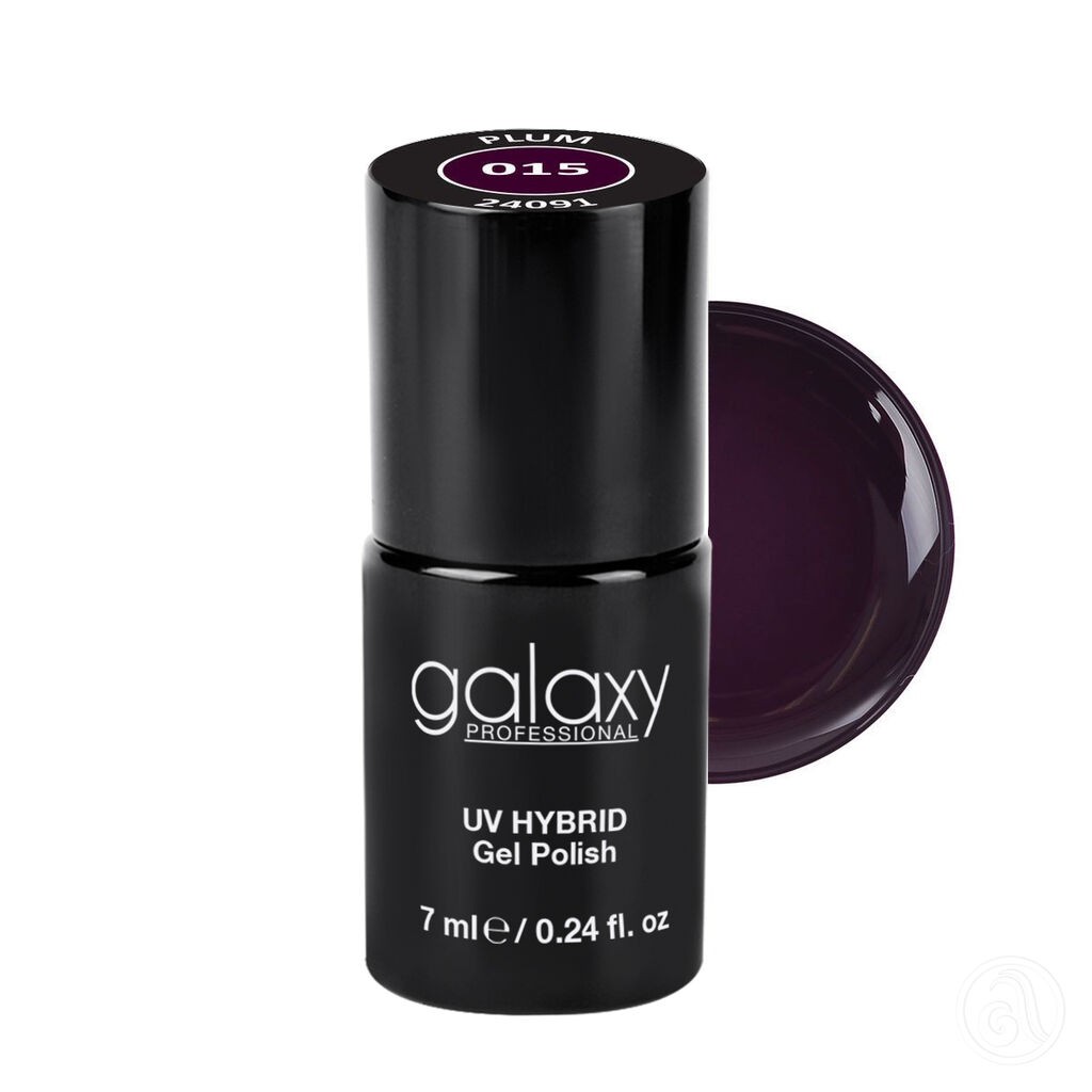 Galaxy Hybridni trajni lak, 7 ml, 015 Plum
