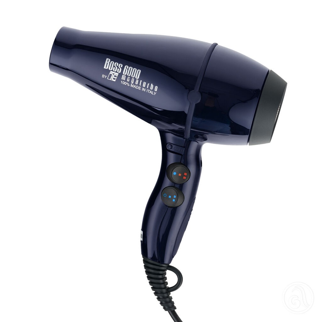 TecnoElettra Fen za kosu Boss 6000, 2500W, Teget