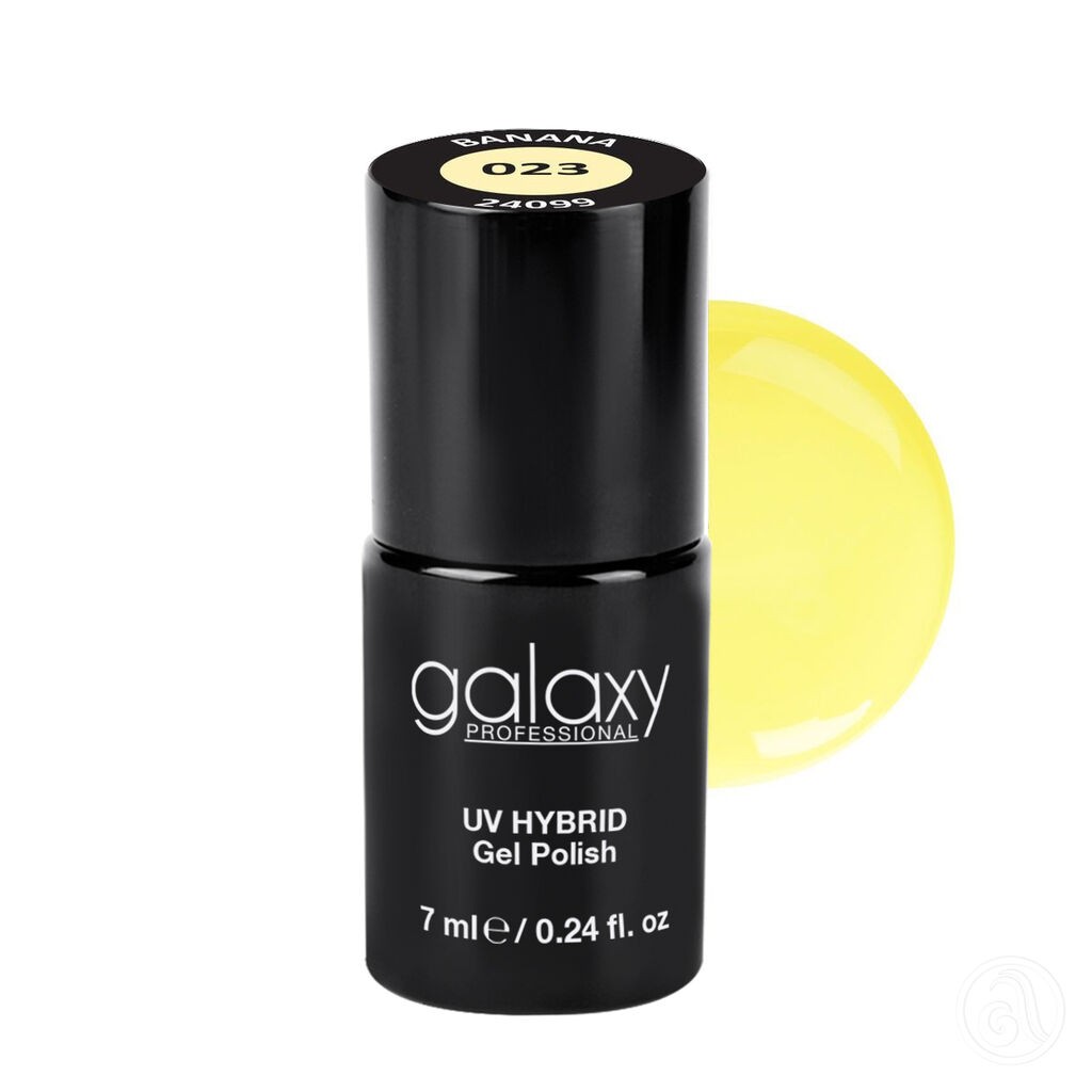 Galaxy Hybridni trajni lak, 7 ml, 023 Banana