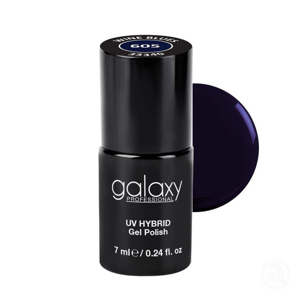 Galaxy Hybridni trajni lak, 7 ml, 605 Wine Blues