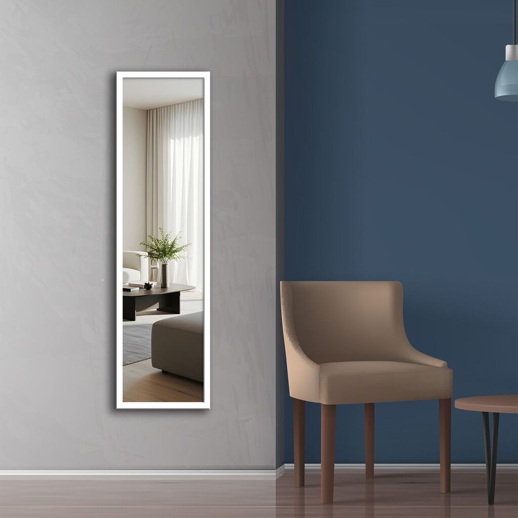 Hanah Home ogledalo Cheval, 35 x 125 cm, bijelo