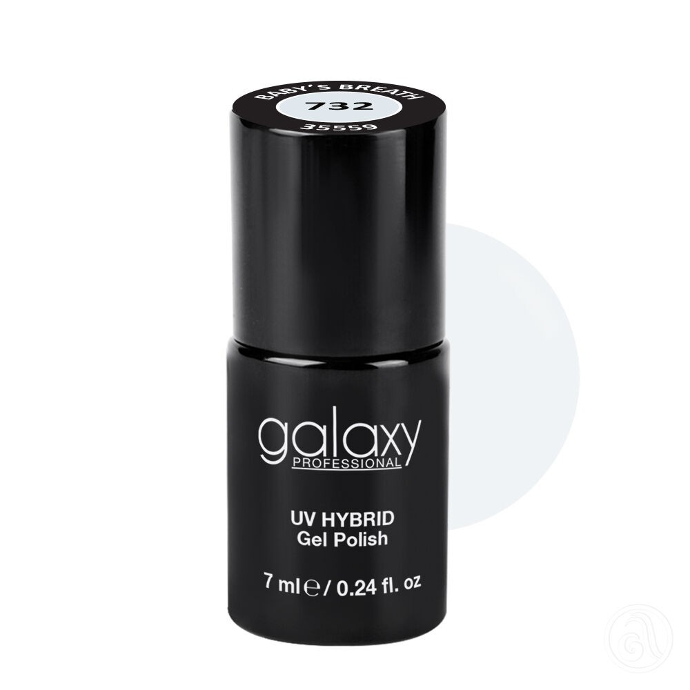 Galaxy Hybridni trajni lak, 7 ml, 732 Baby´s Breath