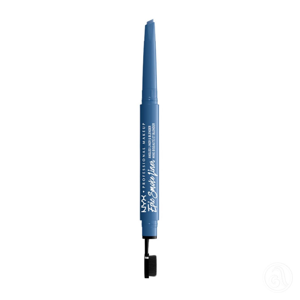 NYX Professional Makeup Ajlajner sa četkicom za blendovanje Epic Smoke Liner ESL ESL09, 0,17 g, Navy Heat