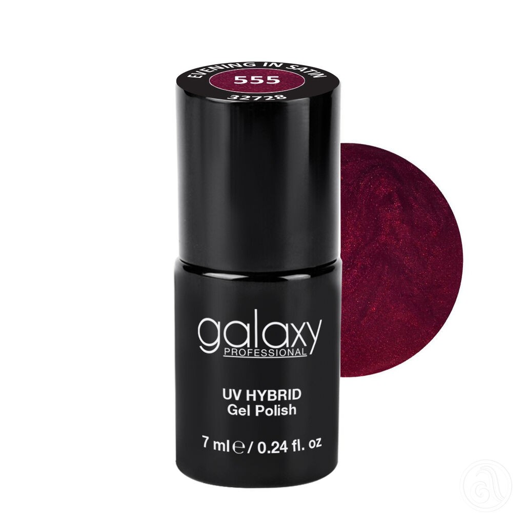 Galaxy Hybridni trajni lak, 7 ml, 555 Evening in Satin