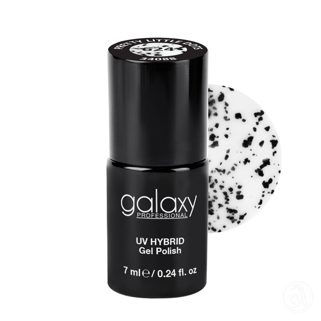 Galaxy Hybridni trajni lak, 7 ml, 624 Pretty Little Dots