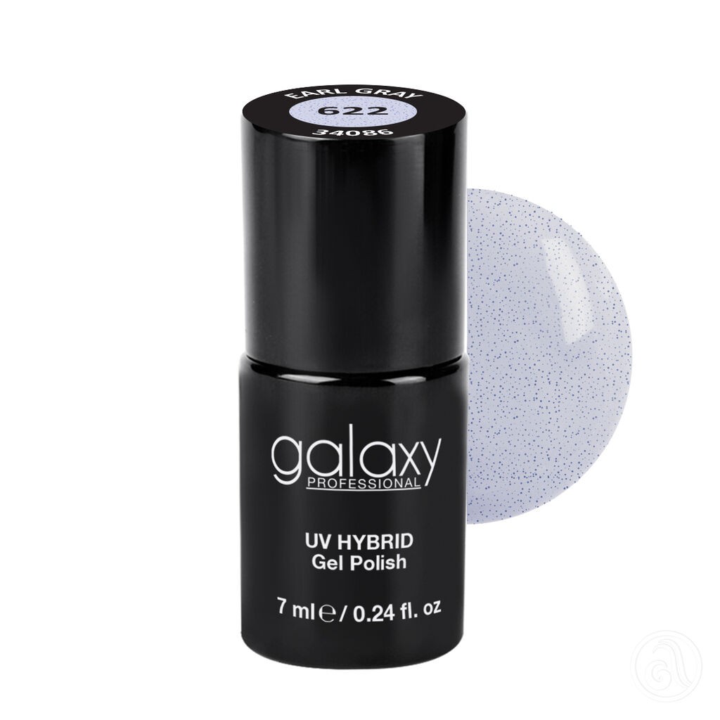 Galaxy Hybridni trajni lak, 7 ml, 622 Earl Gray