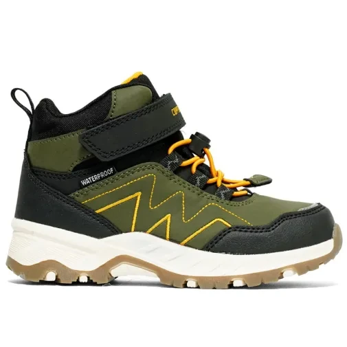 Copperminer cipele za dječake Nila kid, maslinaste boje