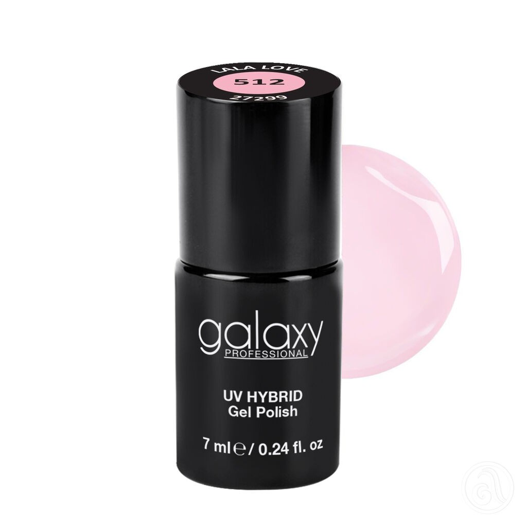 Galaxy Hybridni trajni lak, 7 ml, 512 Lala Love