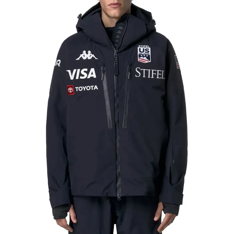 Kappa muška skijaška jakna 6CENTO 604C US, crna