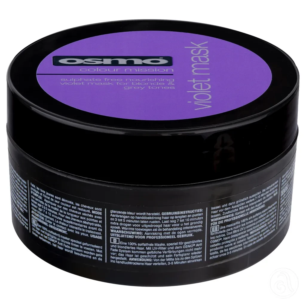 Osmo Maska za njegu plave kose, Anti-Yellow Silverising Violet Mask, 100 ml