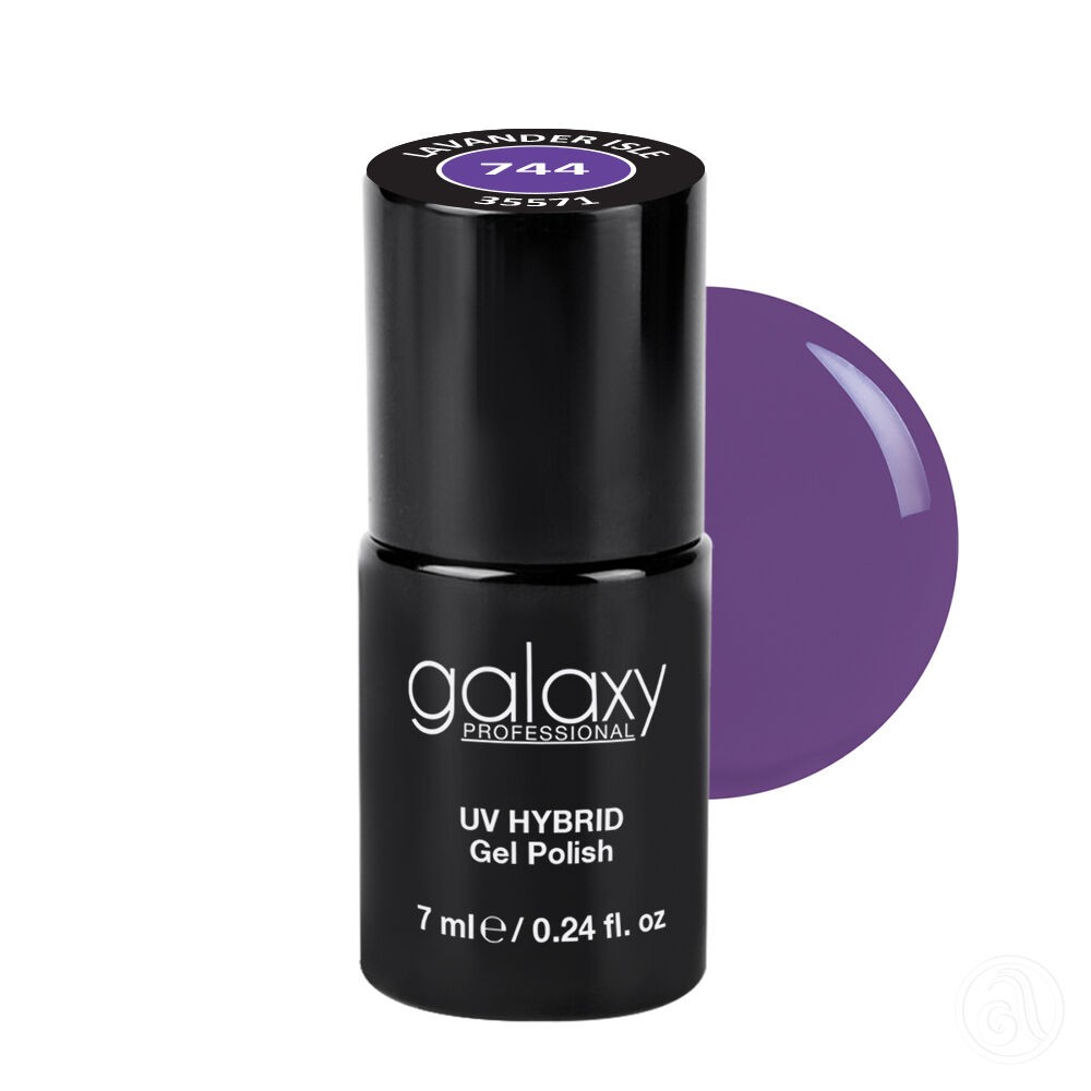 Galaxy Hybridni trajni lak, 7 ml, 744 Lavender Isle