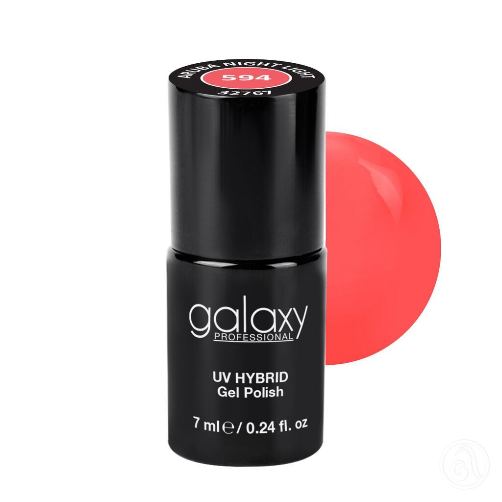 Galaxy Hybridni trajni lak, 7 ml, 594 Aruba Night Light