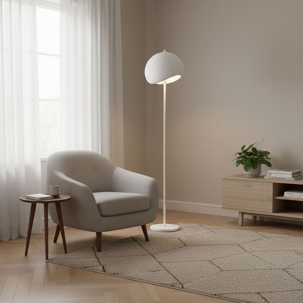 Opviq Podna lampa Yontu 15854, 40 W, 170 cm, Bijela