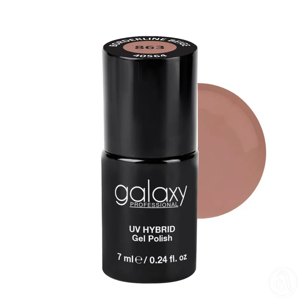 Galaxy Hybridni trajni lak, 7 ml, 863 Borderline Beige