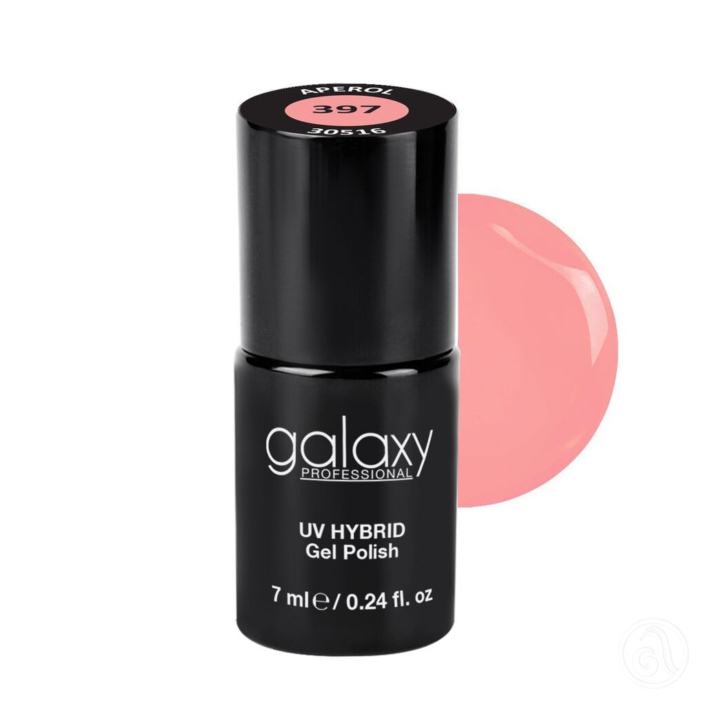 Galaxy Hybridni trajni lak, 7 ml, 397 Aperol