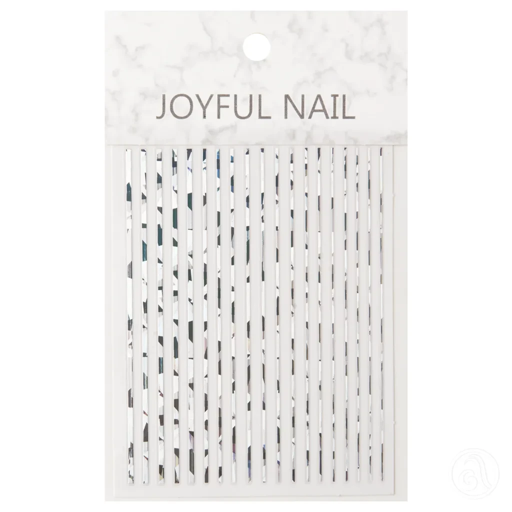 Perfect Nails Strip trake za nail art, Holo Silver