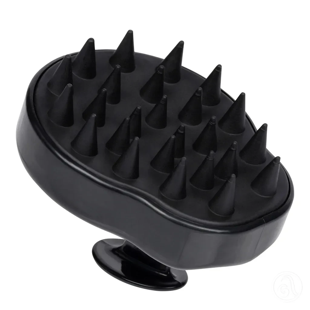 Cala Četka za šamponiranje kose i masažu skalpa, Crna