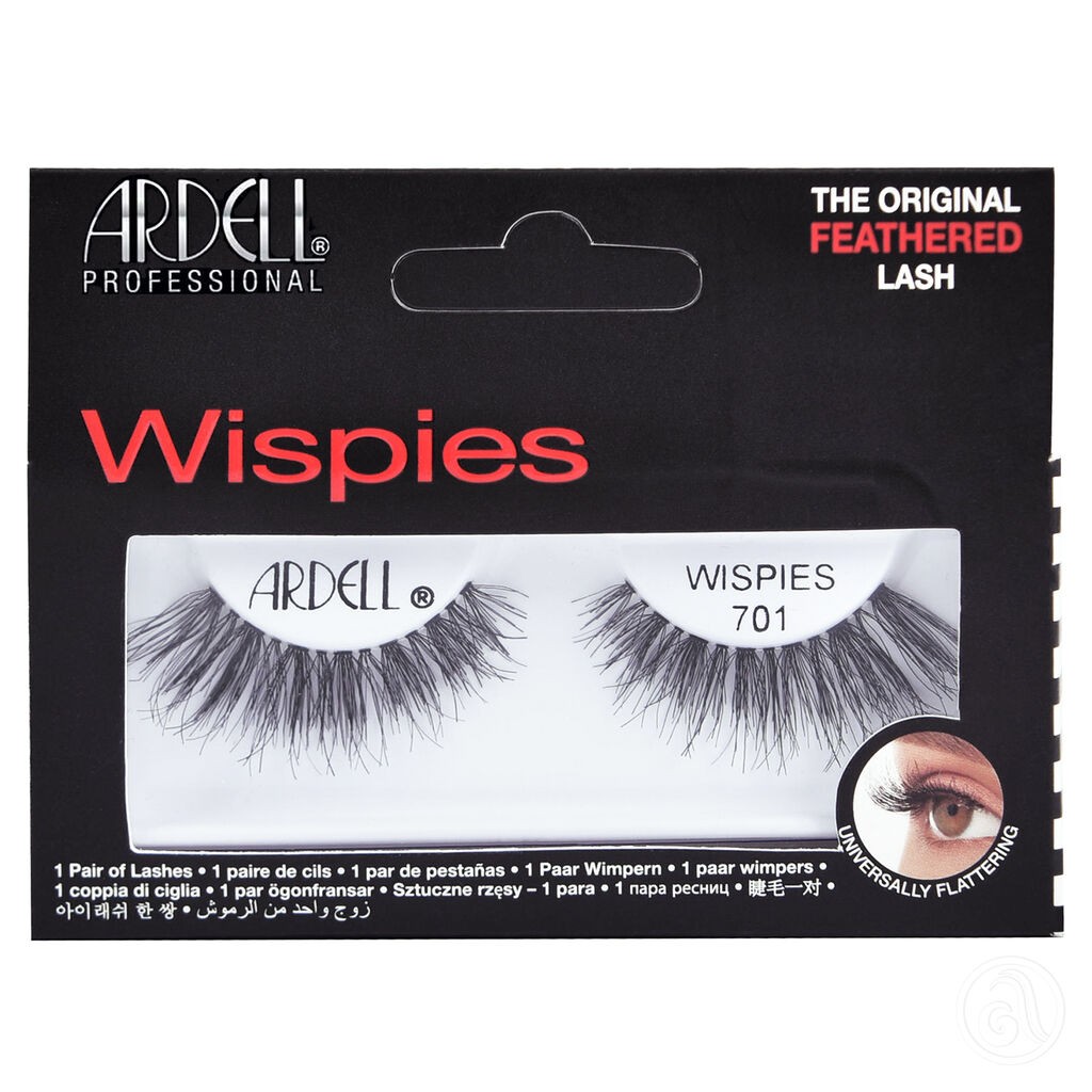 Ardell Veštačke trepavice Wispies 701, Crne