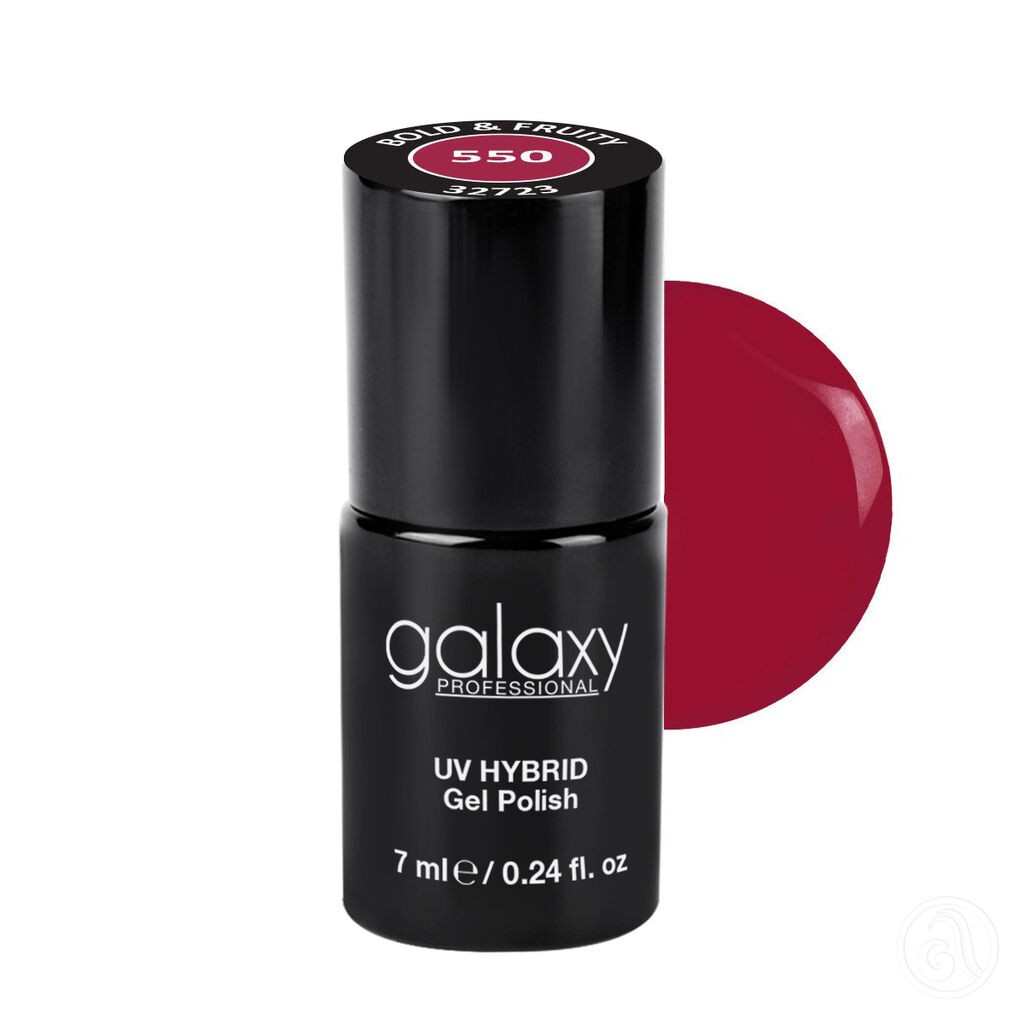 Galaxy Hybridni trajni lak, 7 ml, 550 Bold &amp; Fruit