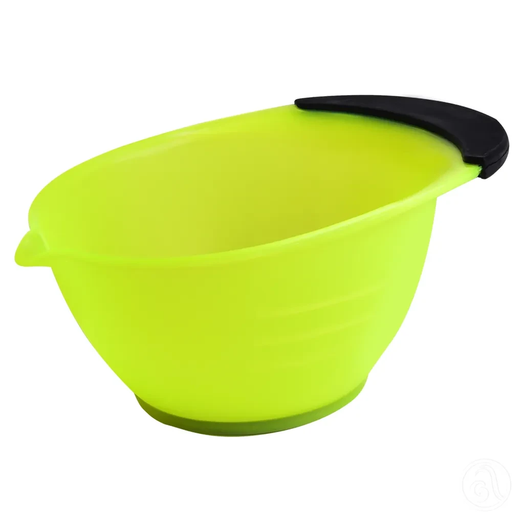 Beauty Design Posuda za farbanje sa gumom B-11, Neon zelena, 360ml