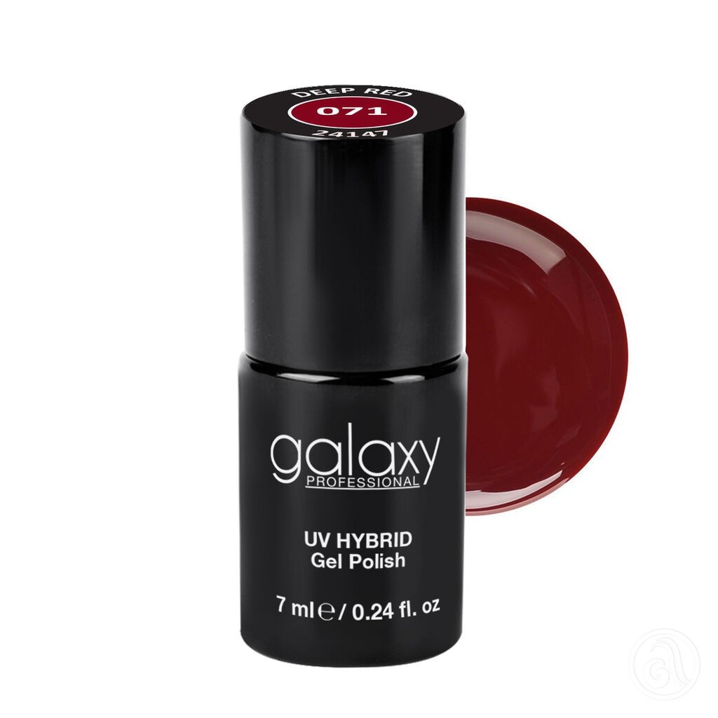Galaxy Hybridni trajni lak, 7 ml, 071 Deep Red
