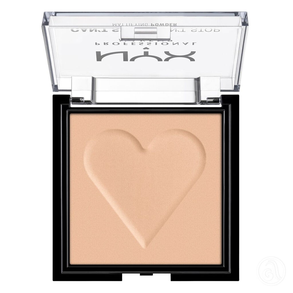 NYX Professional Makeup Mat puder Can't Stop Won't Stop CSWSM CSWSM04, 6 g, Medium