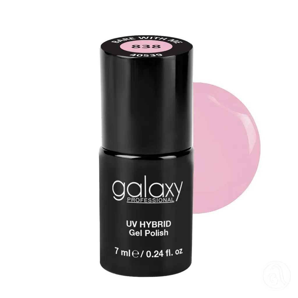 Galaxy Hybridni trajni lak, 7 ml, 838 Bare With Me