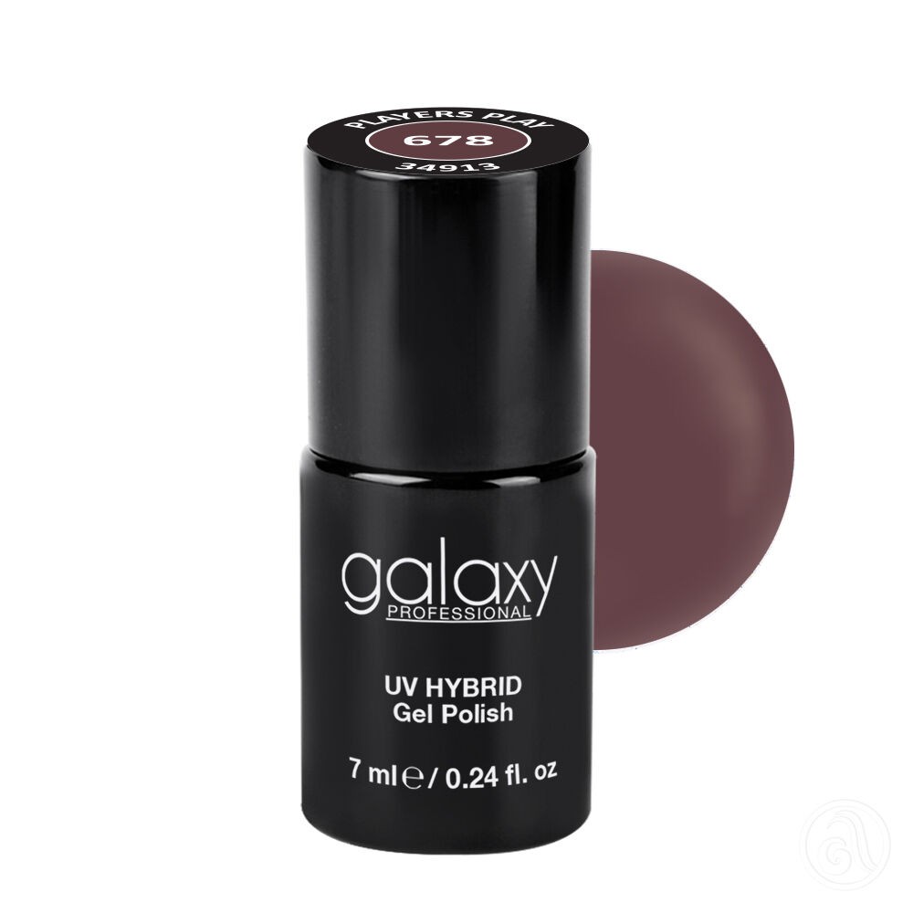 Galaxy Hybridni trajni lak, 7 ml, 678 Players Play