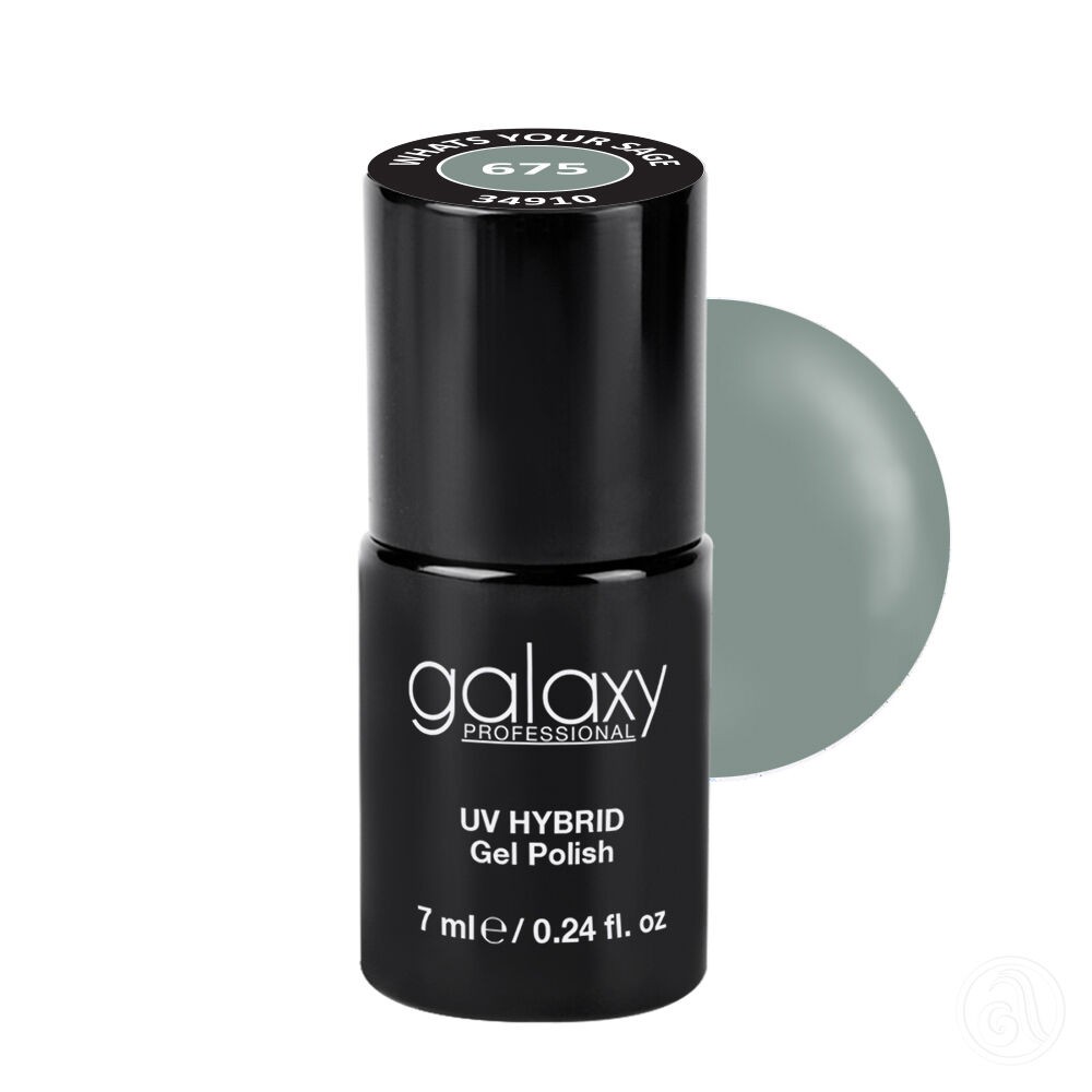 Galaxy Hybridni trajni lak, 7 ml, 675 Whats Your Sage