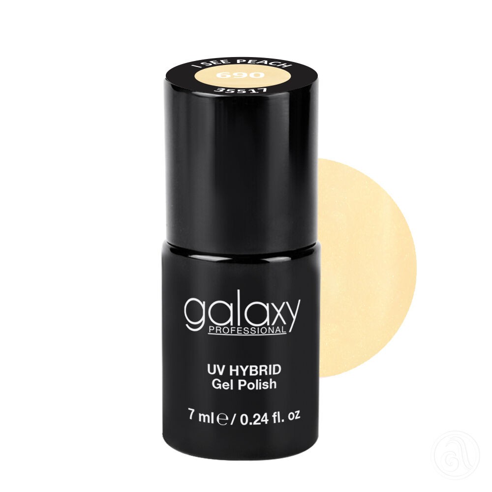 Galaxy Hybridni trajni lak, 7 ml, 690 I See Peach