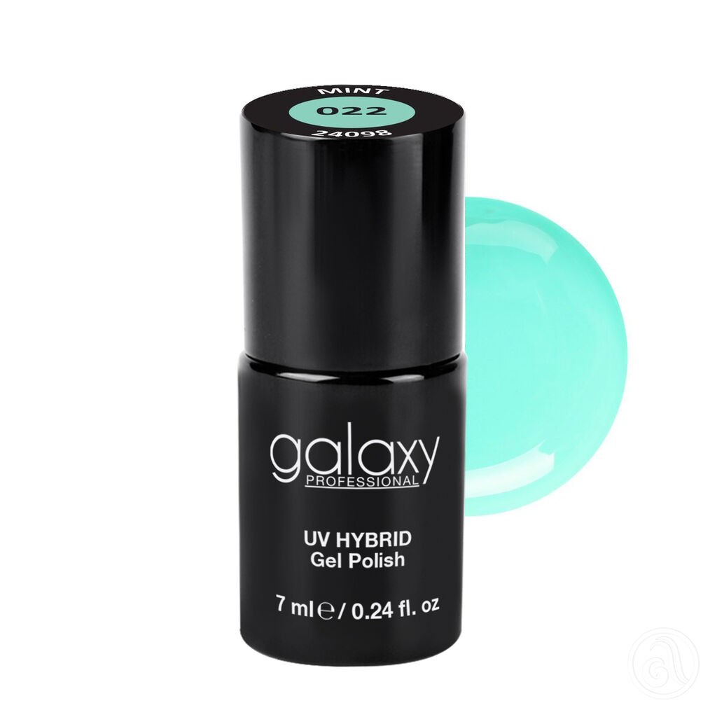Galaxy Hybridni trajni lak, 7 ml, 022 Mint