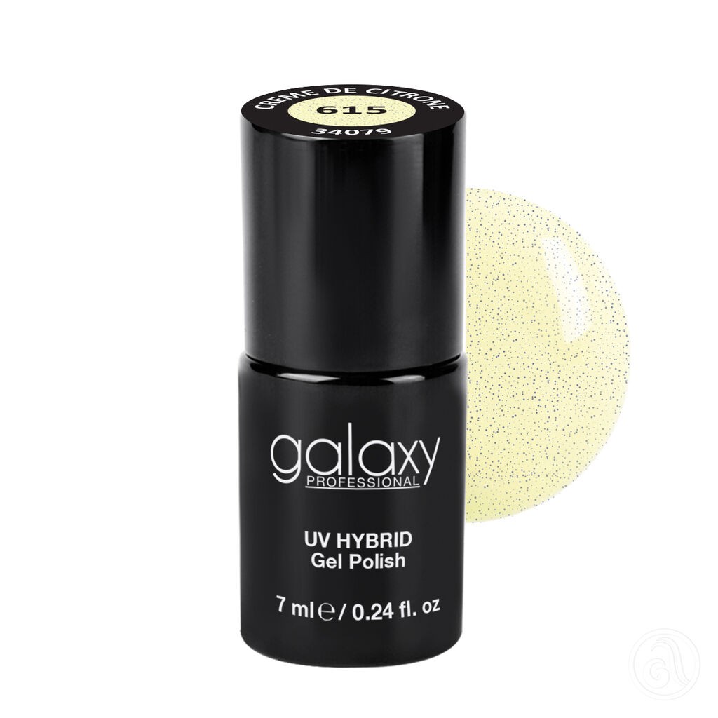Galaxy Hybridni trajni lak, 7 ml, 615 Creme De Citrone