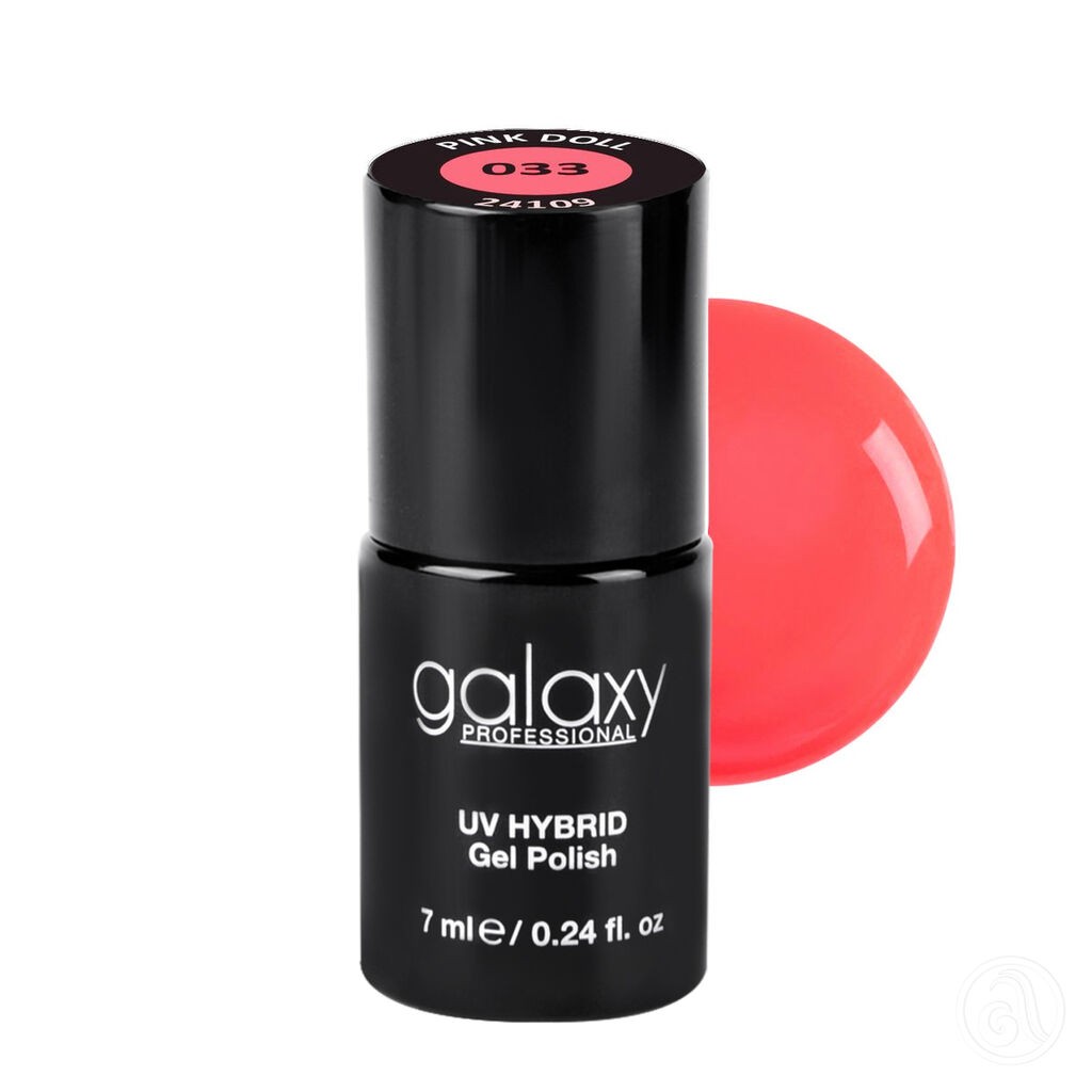 Galaxy Hybridni trajni lak, 7 ml, 033 Pink Doll