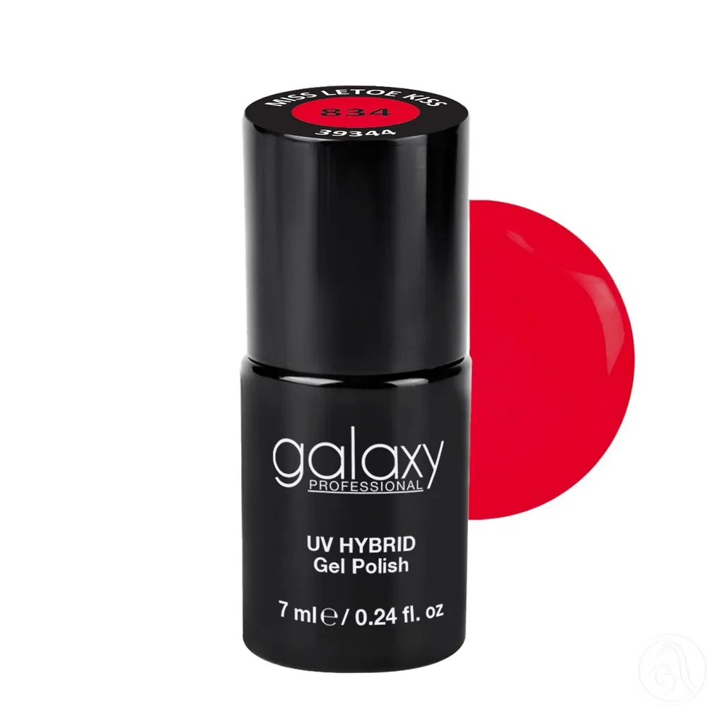Galaxy Hybridni trajni lak, 7 ml, 834 Miss Letoe Kiss