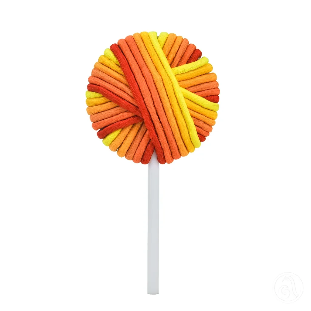 Kiepe Gumice za kosu Lollipops, Narandžasta, 24 Komada