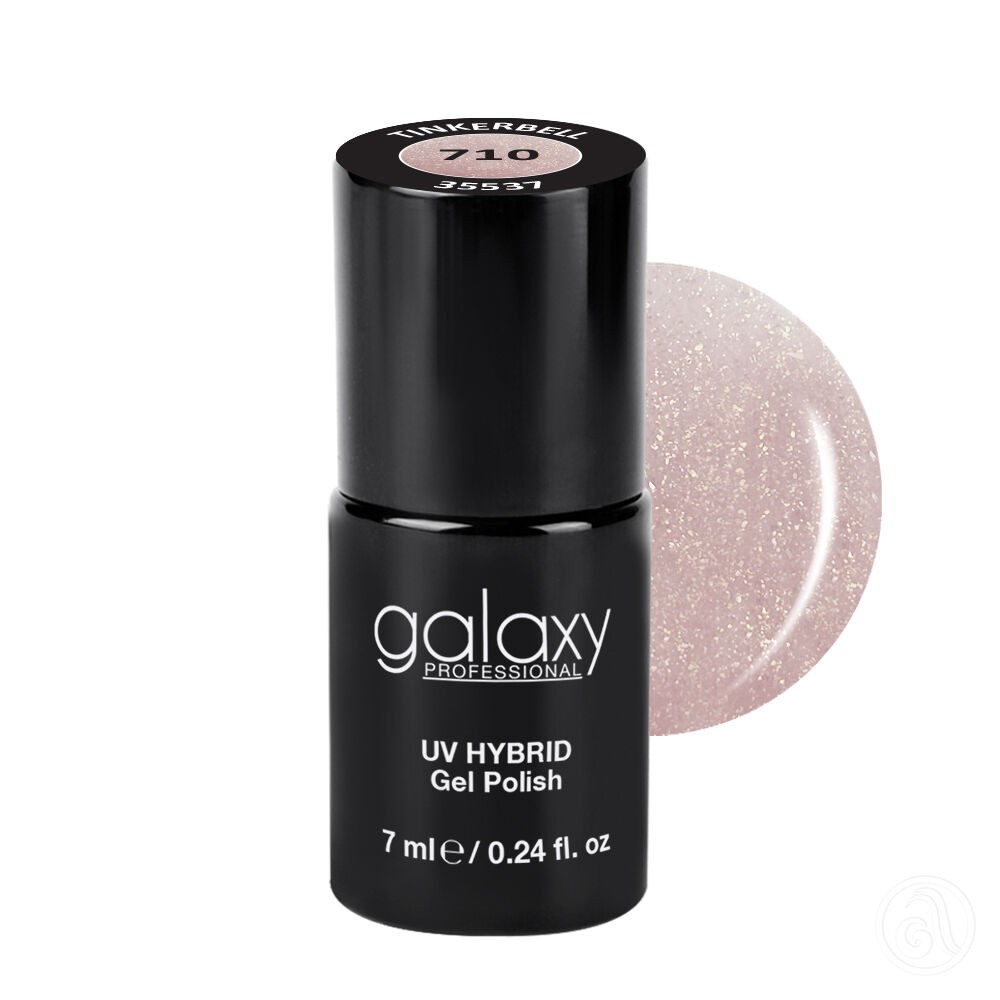 Galaxy Hybridni trajni lak, 7 ml, 710 Tinkerbell