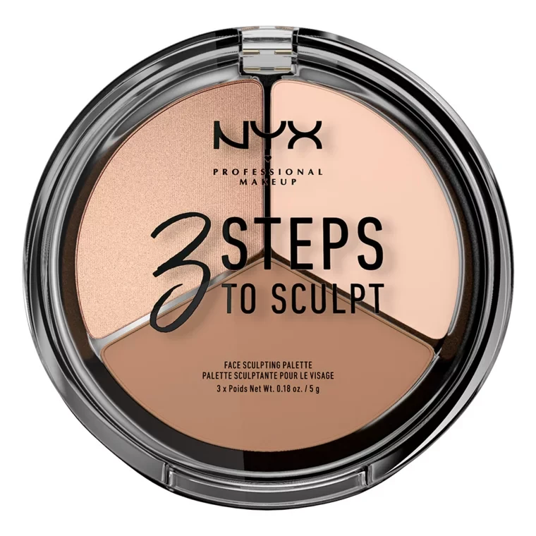 Nyx Profesional Makeup Paleta za konturisanje 3STS 3x5 g, Fair 3STS01