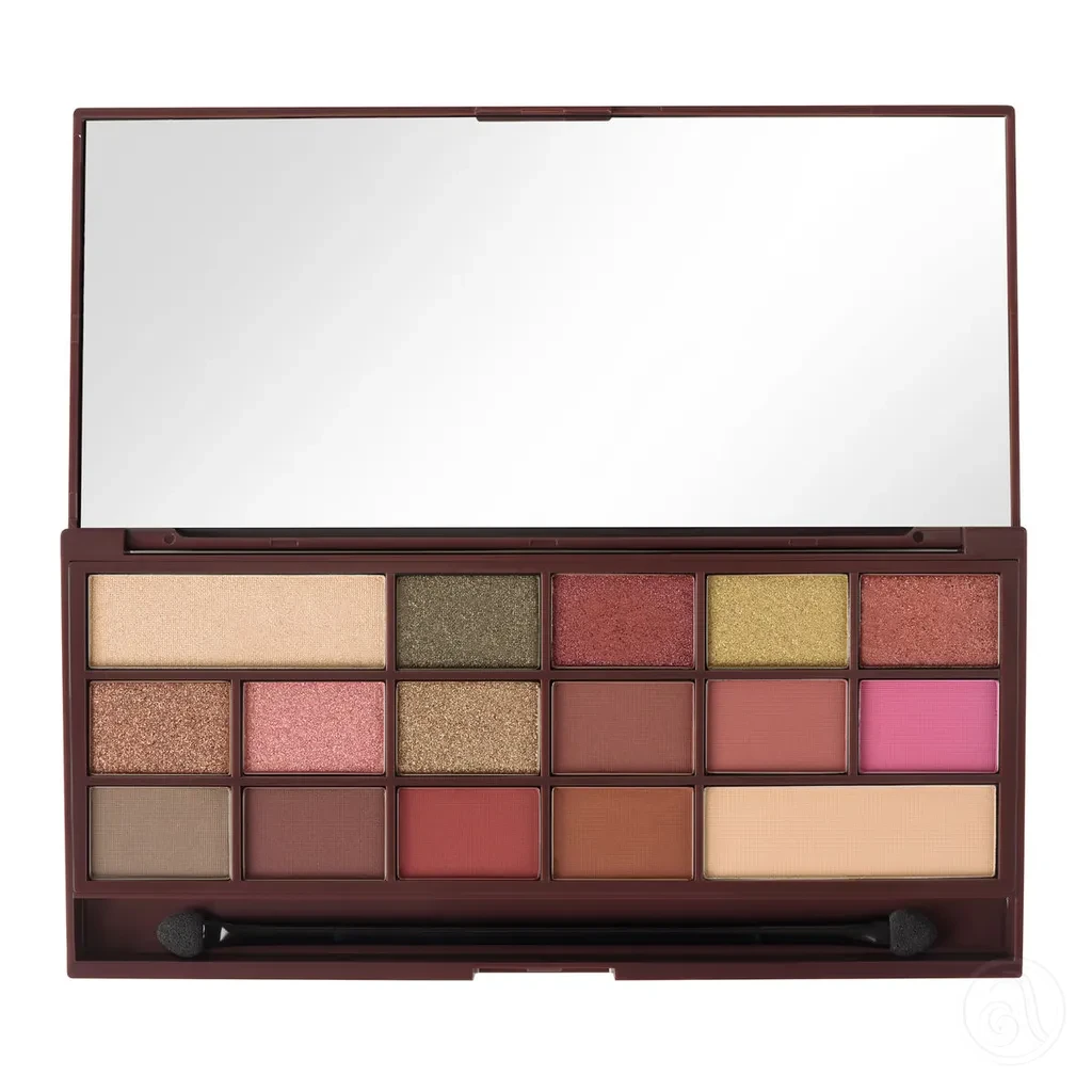 Revolution Paleta sjenki za oči Chocolate Rose Gold