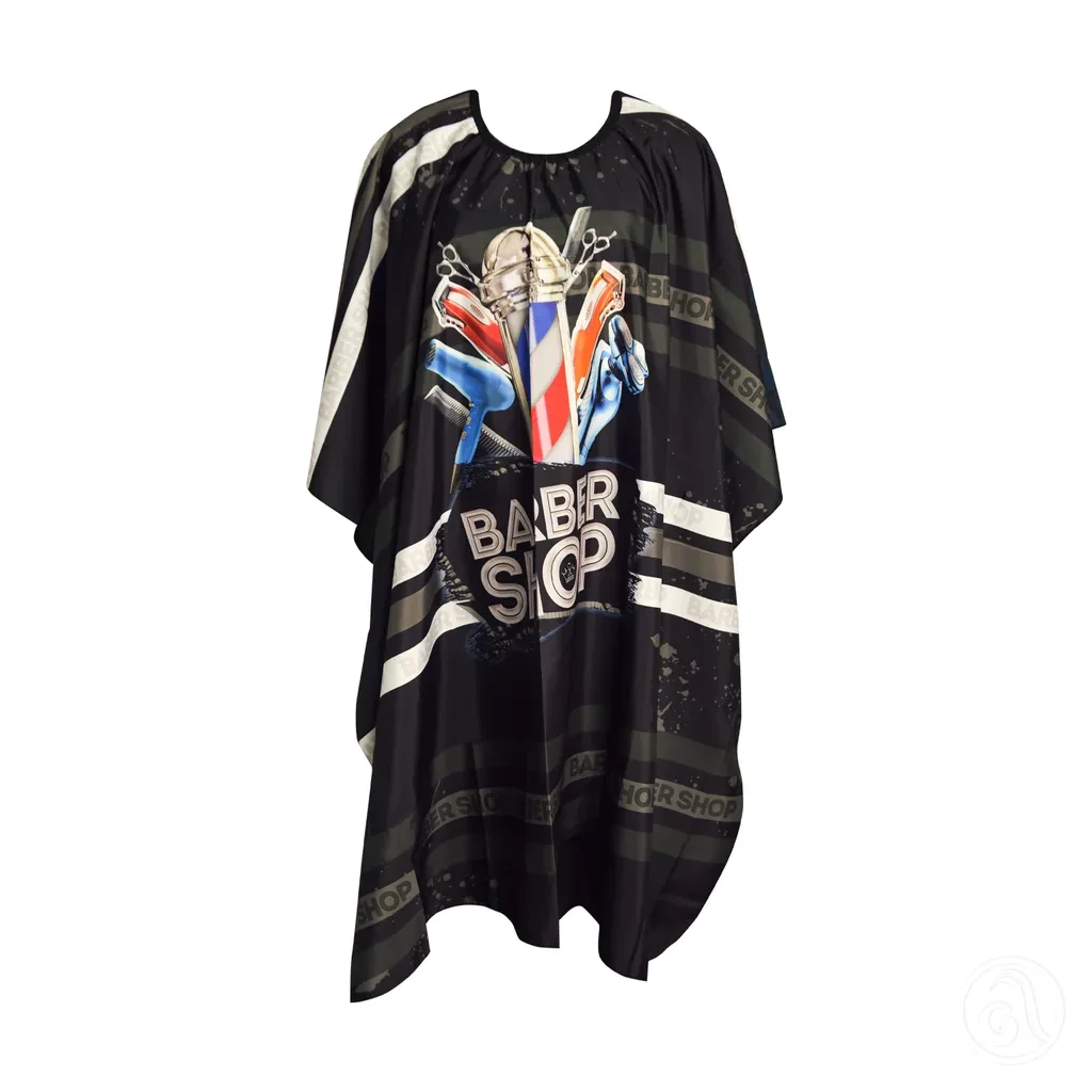 Beauty Design Ogrtač za šišanje K28, Barber Shop, 130x150cm