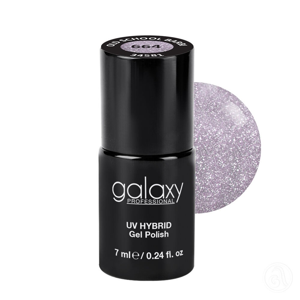 Galaxy Hybridni trajni lak, 7 ml, 664 Old School Barbi