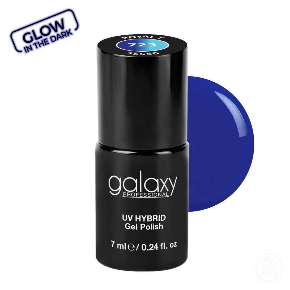 Galaxy Hybridni trajni lak, 7 ml, 723 Royal T