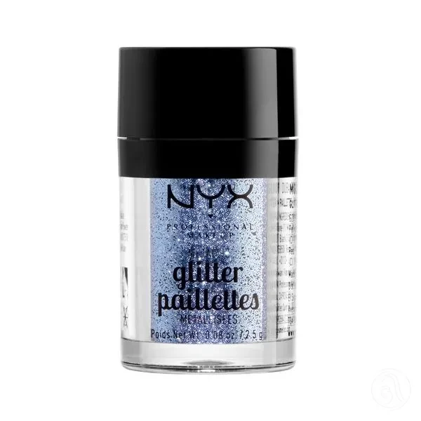 Nyx Professional Makeup Metalik gliter za lice i tijelo Metallic Glitter Paillettes Darkside, 2.5g