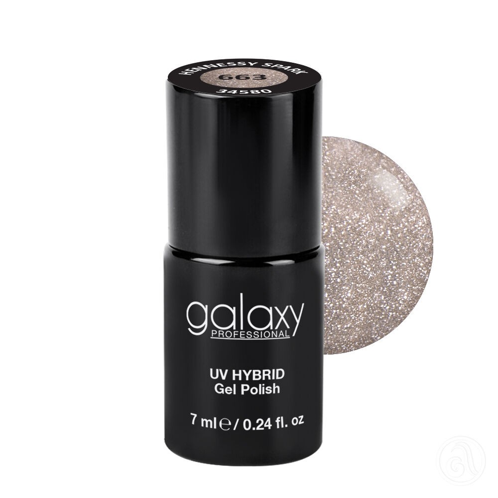 Galaxy Hybridni trajni lak, 7 ml, 663 Hennessy Spark