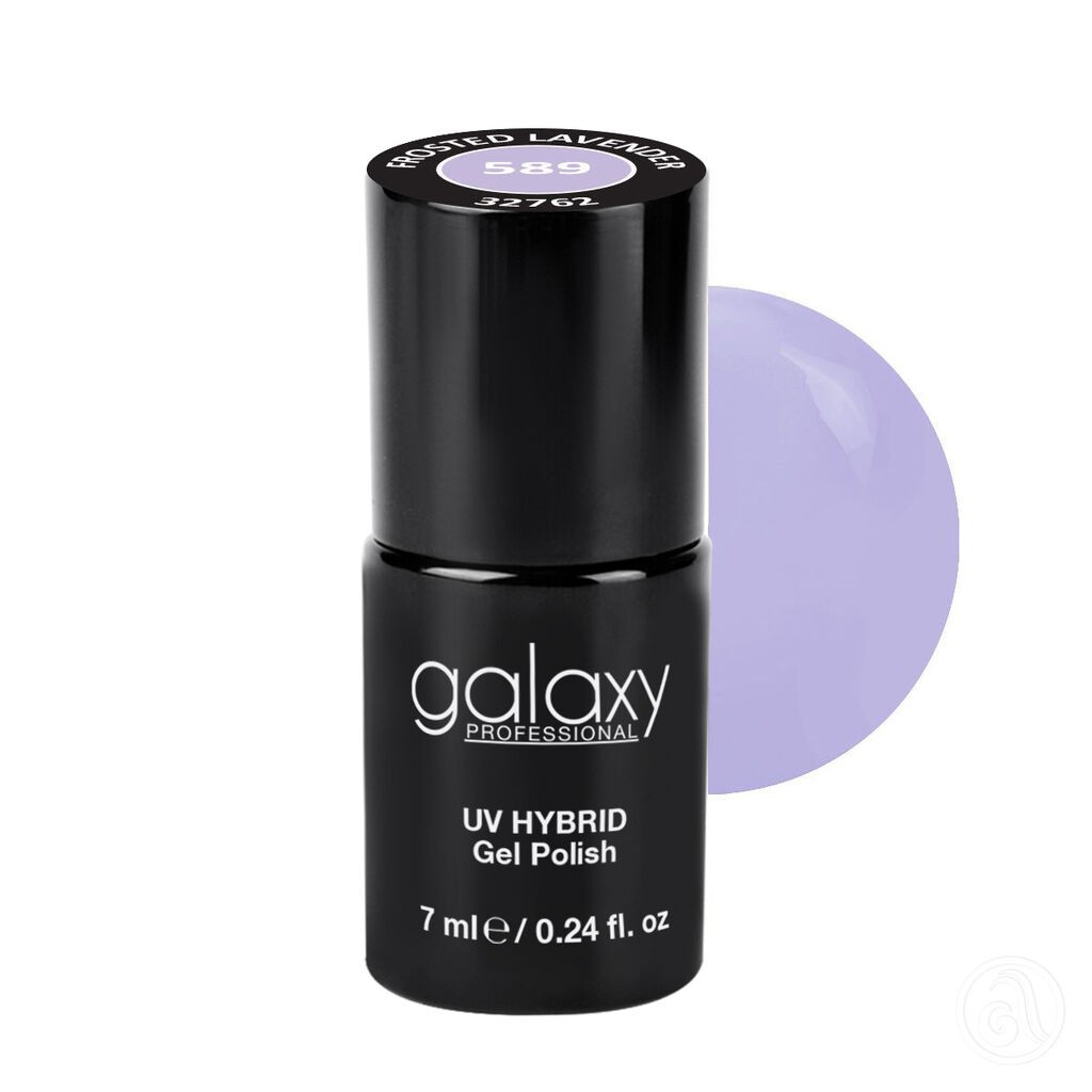 Galaxy Hybridni trajni lak, 7 ml, 589 Frosted Lavender